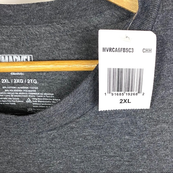 Marvel Men's Classic Avenger Gray T Shirt 1084 - Picture 4 of 4